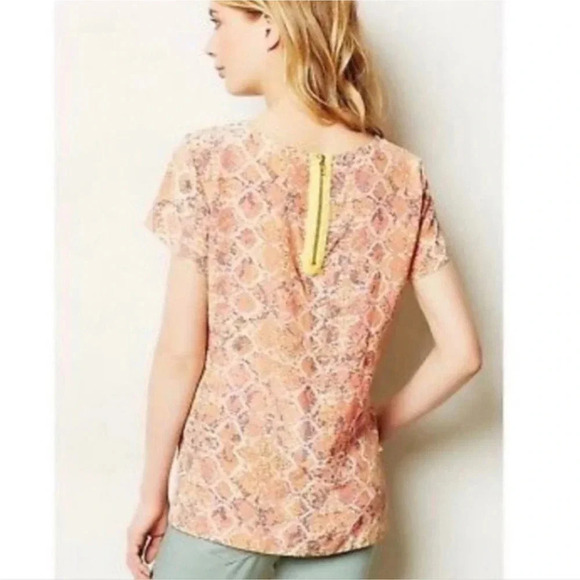 Anthropology Tofino Silk Tee - Medium - Picture 2 of 8